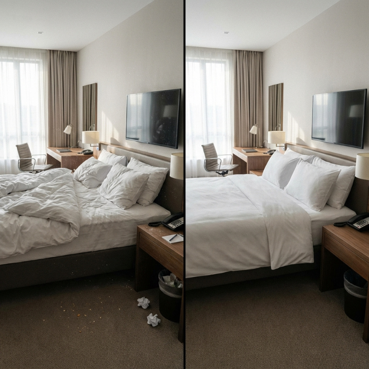 Kompetente Hotelreinigung