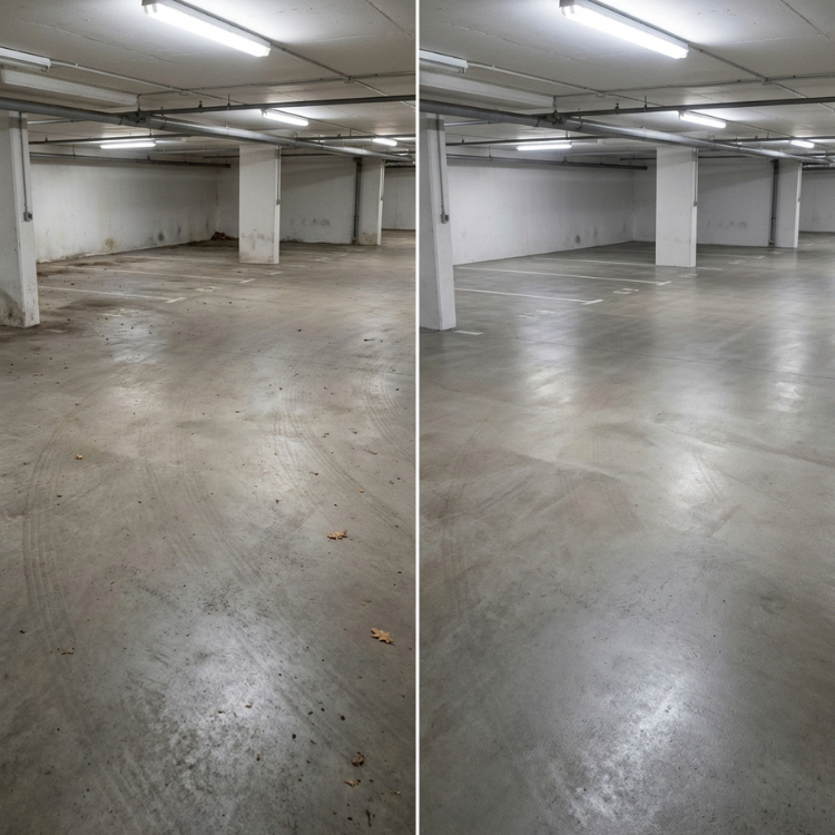 Günstige und sachgemäße Tiefgaragenreinigung