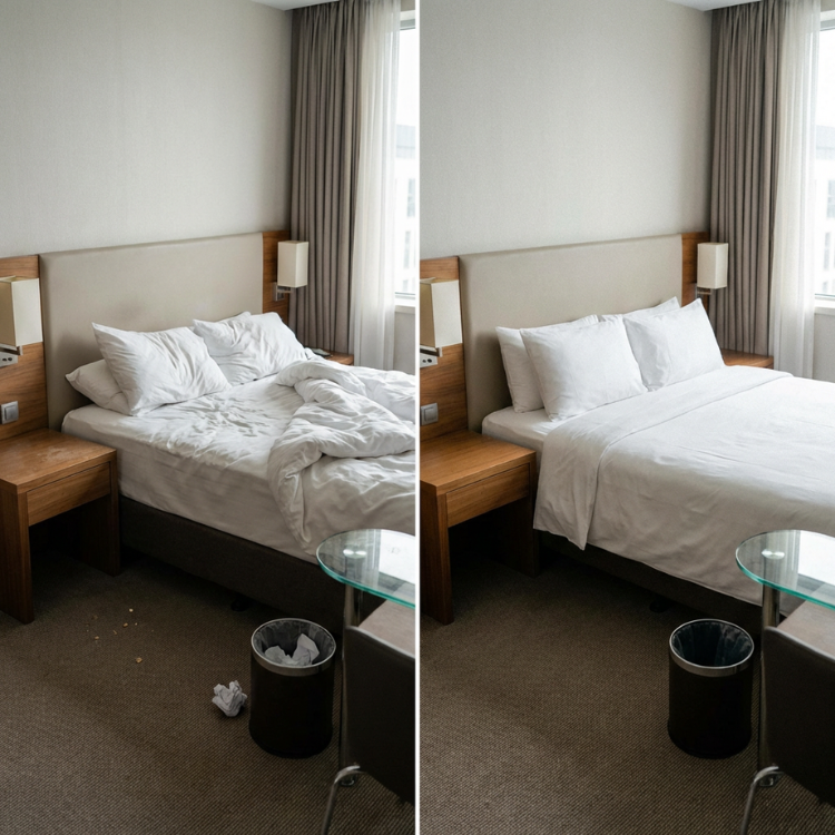 Flexible und günstige Unterhaltsreinigung